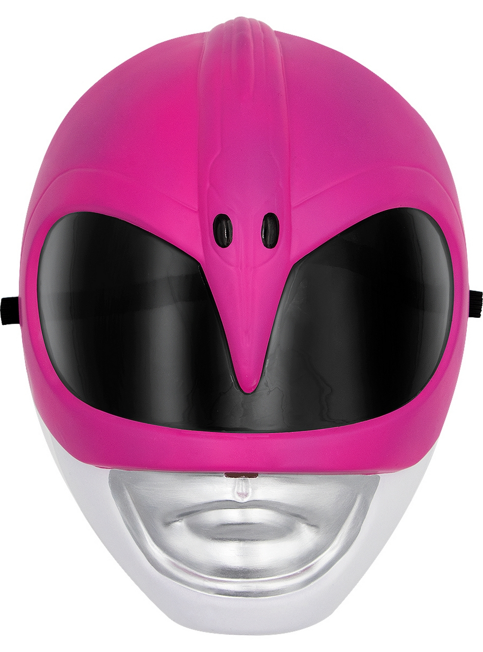 Power Ranger Maske Pink für Kinder