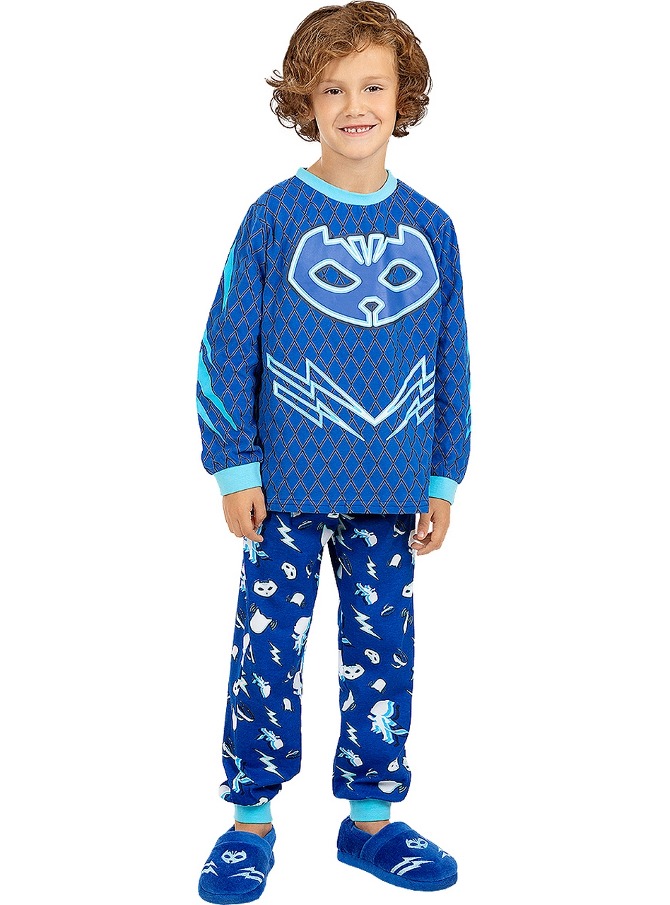 Catboy Pyjama für Jungen - Pj Masks Kostüm für Kinder