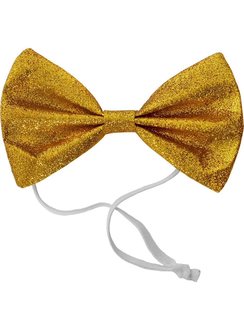 Shiny Golden Bow Tie