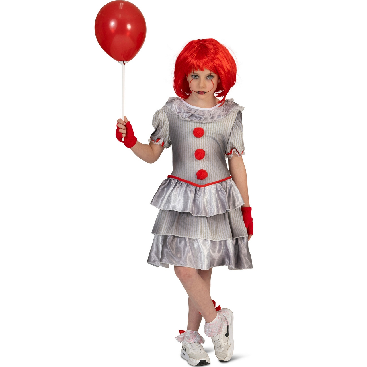 Deadly Darling Clown Penny Kostüm für Mädchen