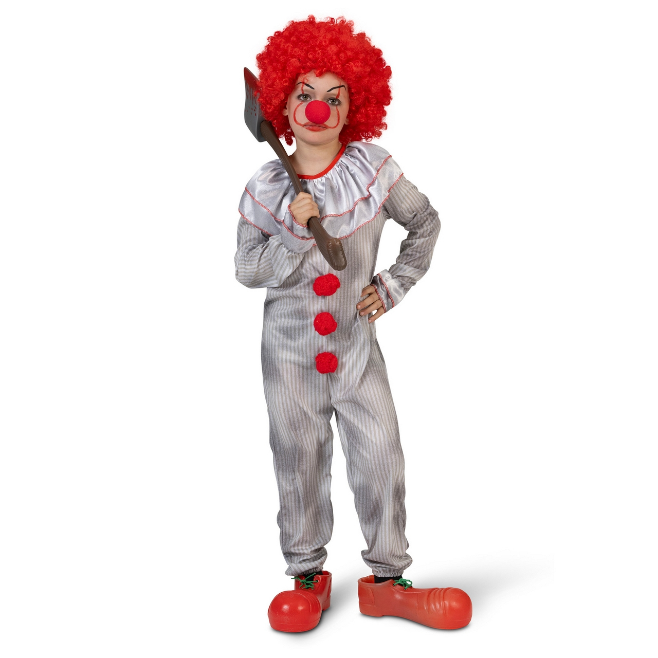 Geen Zin Om Te Spelen Enge Clown Kostüm für Kinder