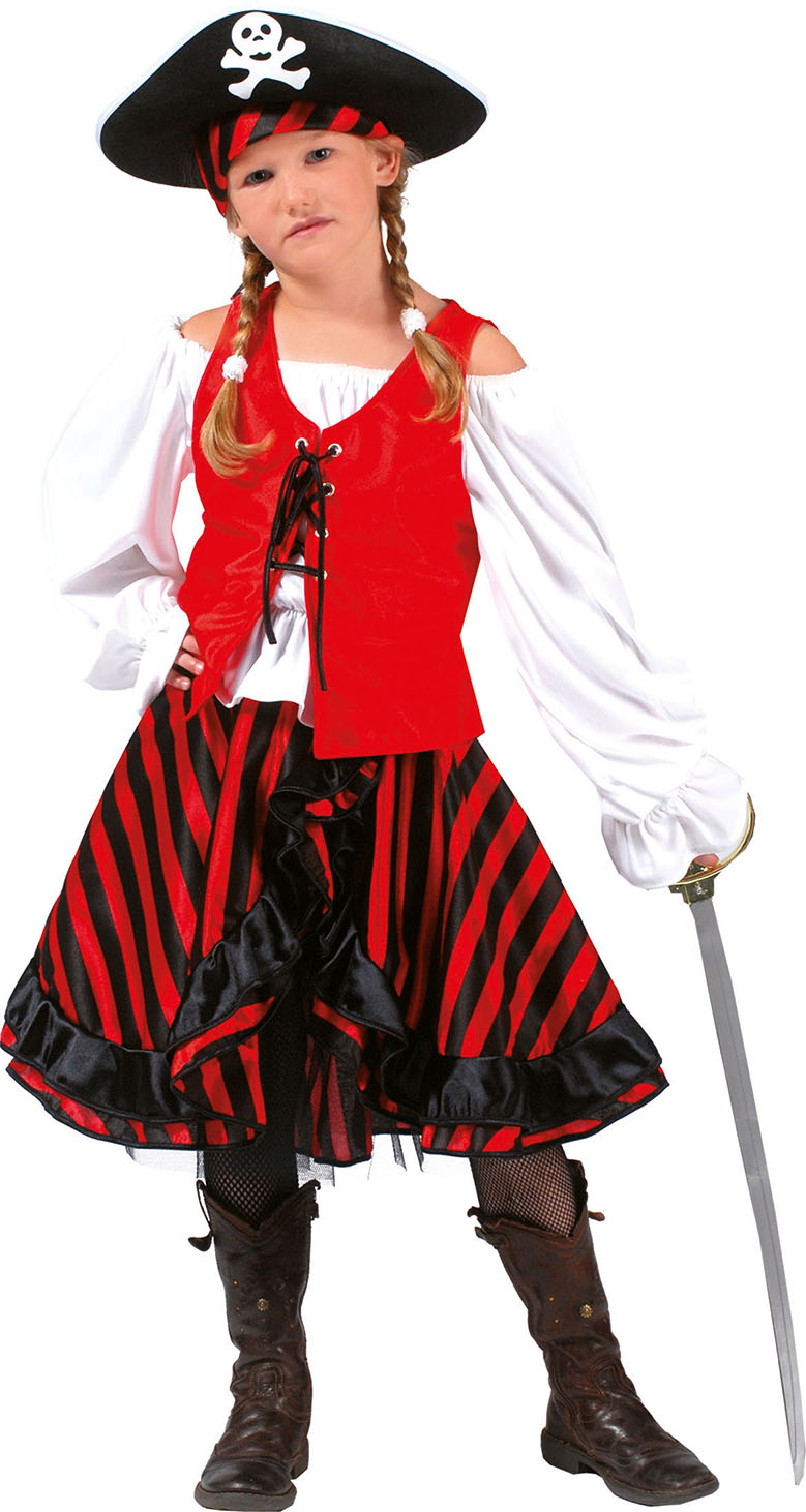 Pirate Stripey Kleid Mädchen