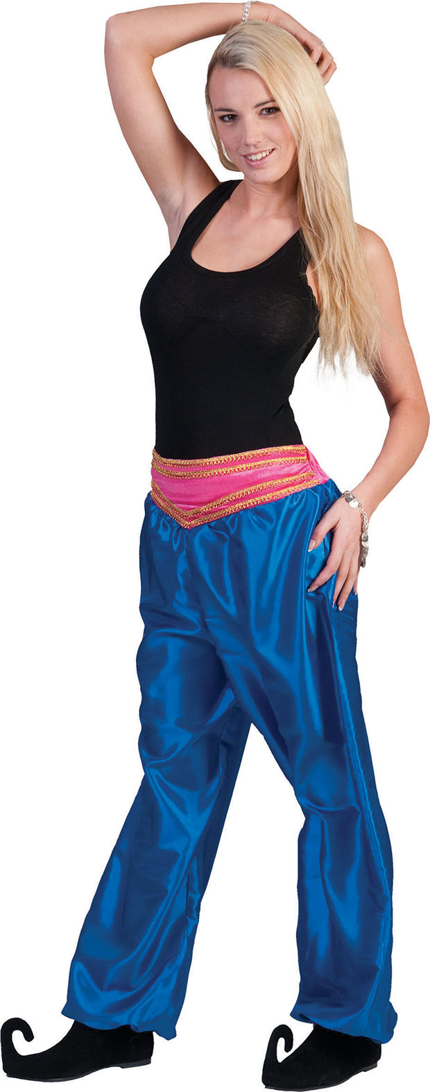 Blaue östliche Hosen Damen