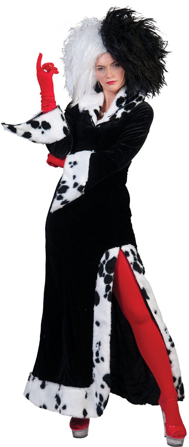 Grausame Lady Dalmatianer Damenkostüm