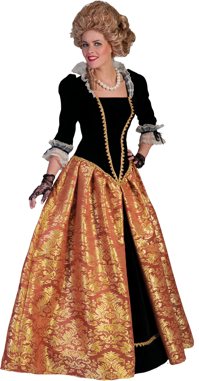 Barock Lafleur Kleid Damen