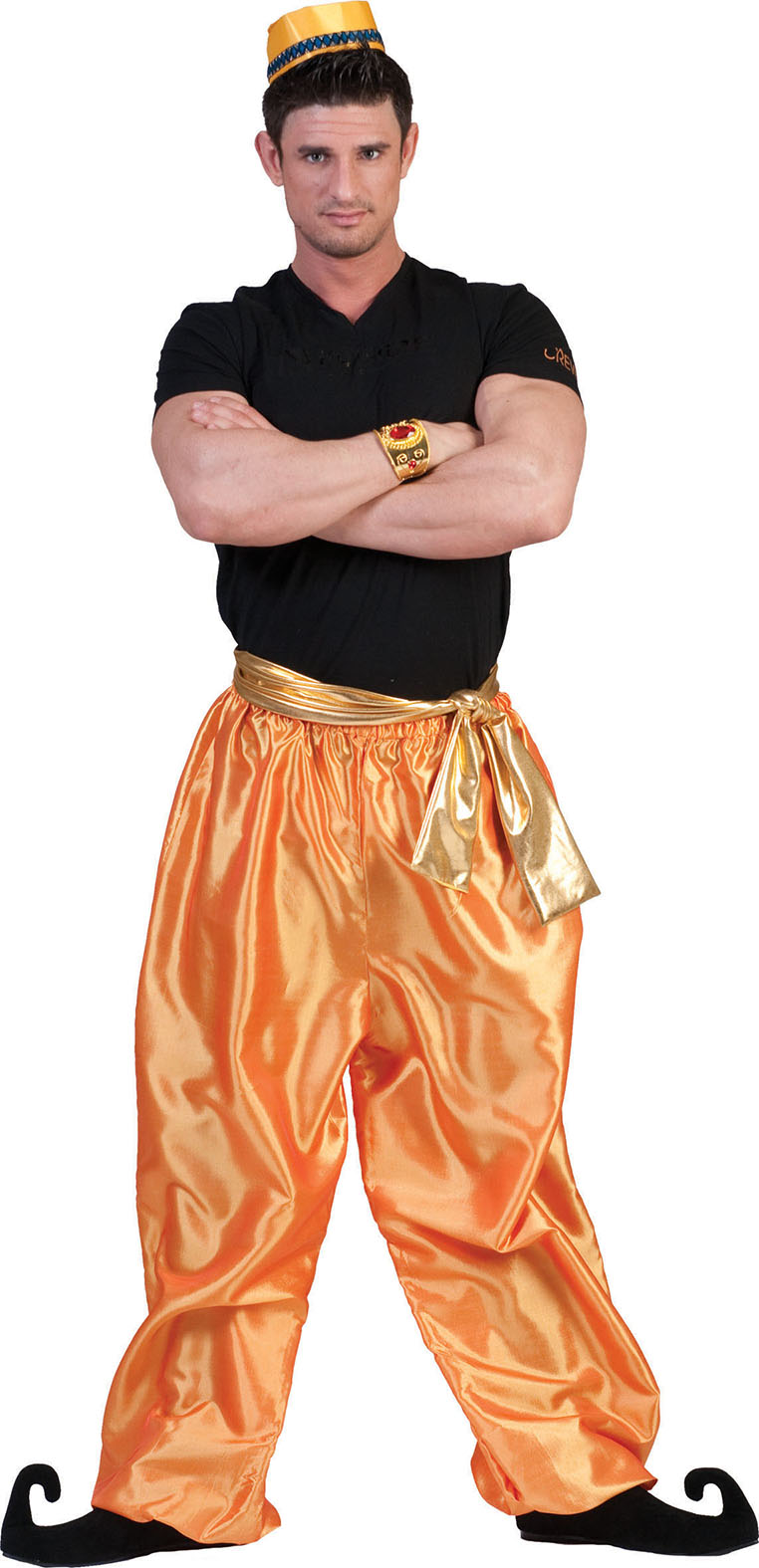 1001 Nächte Hosen Gold Herren