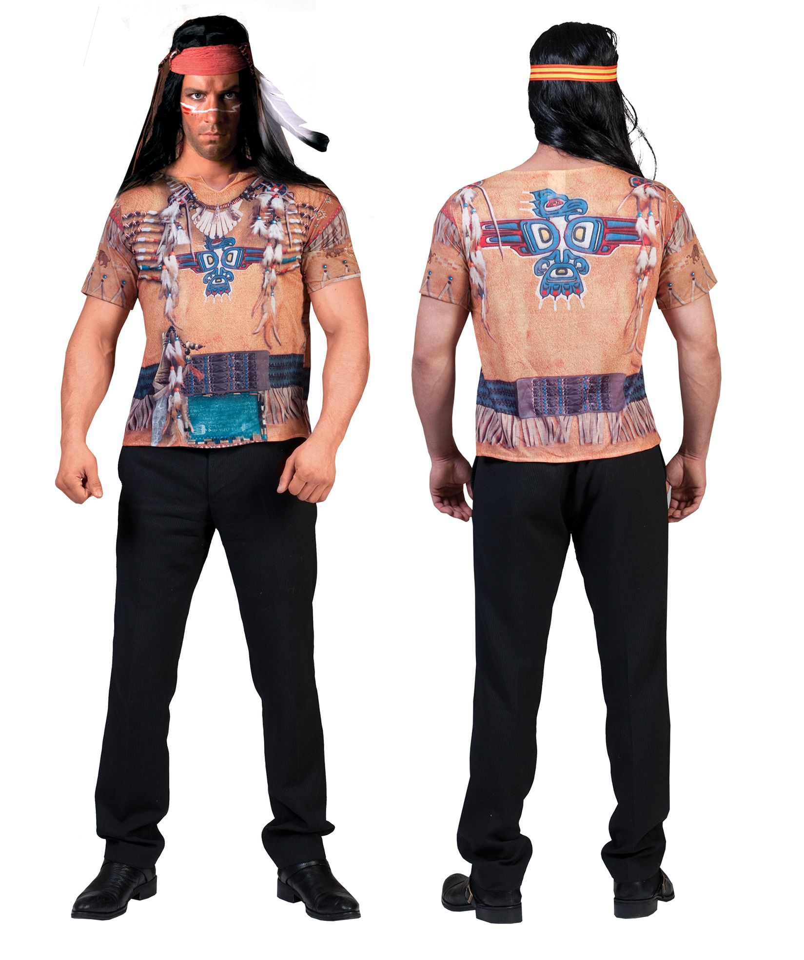 3d -Shirt Indisch Herren