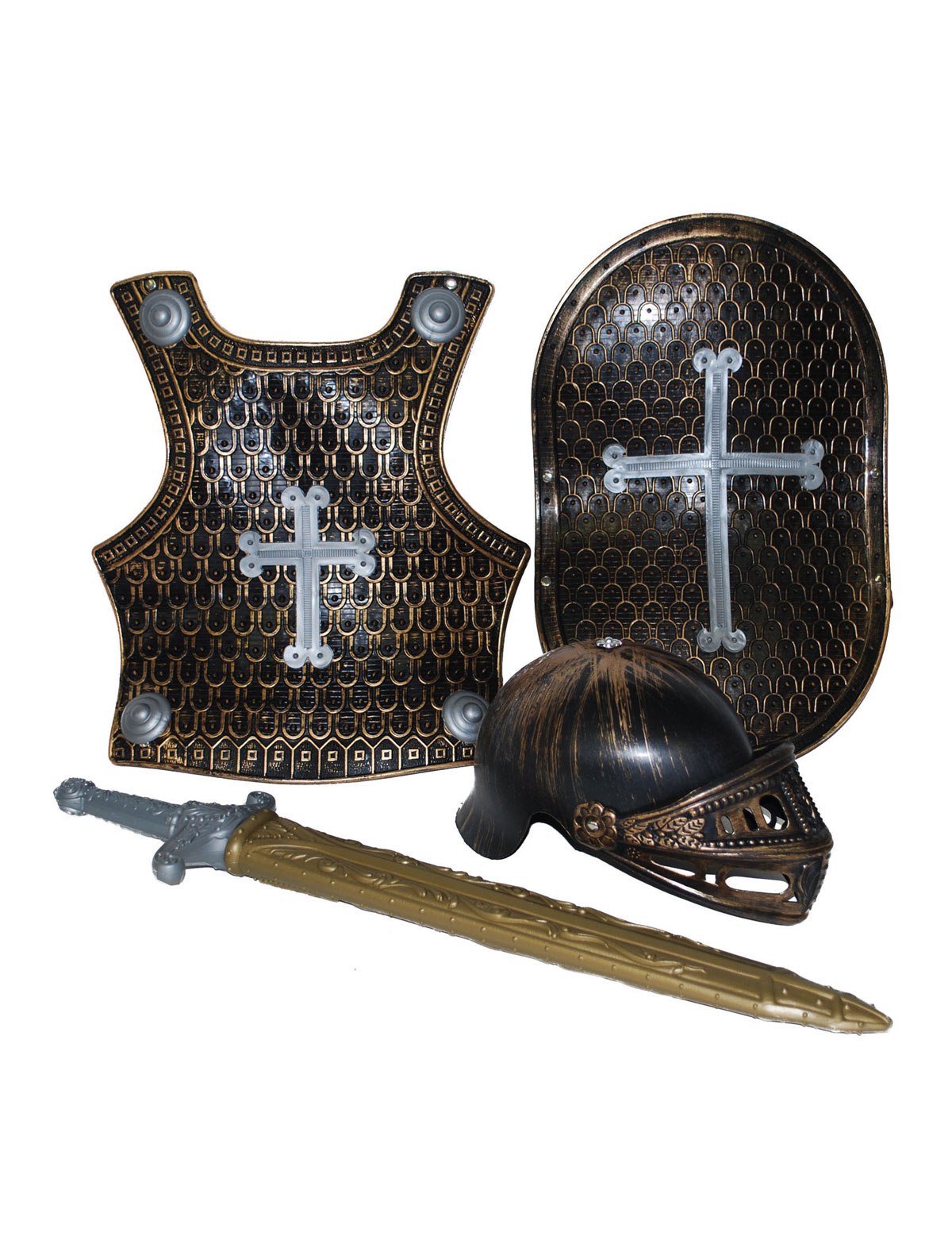 Tough Knight Set 4 -Stück Bronze