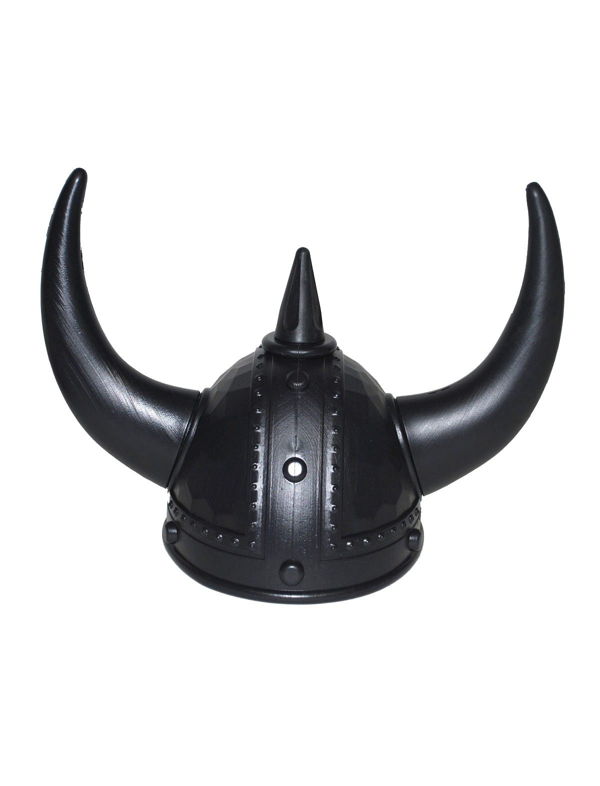 Gifter Wikingerhelm Mit Schwarzen Hörnern