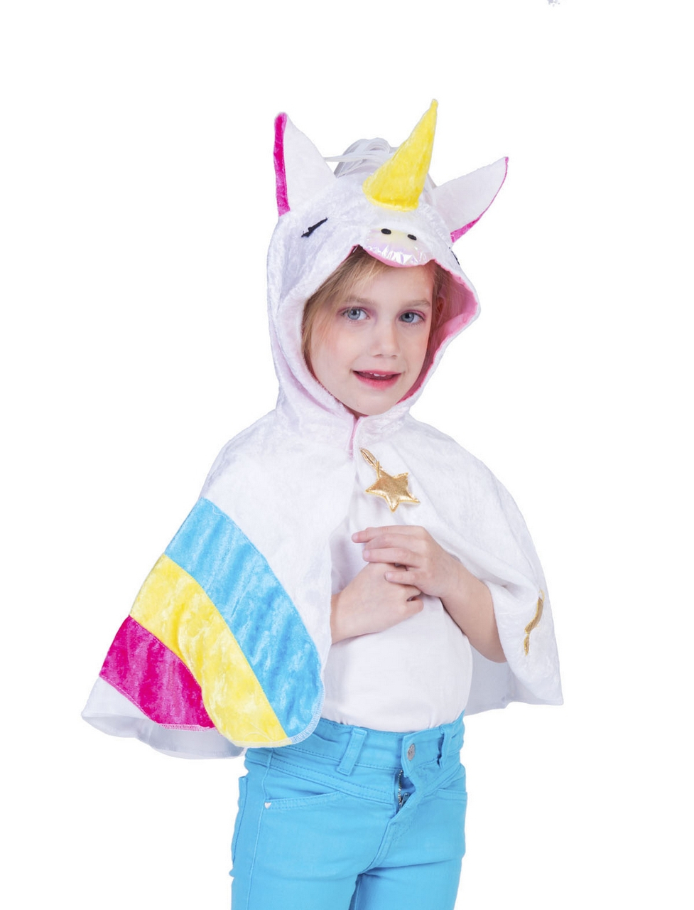 Cape Rainbow Einhorn Magisches Märchen Mädchen