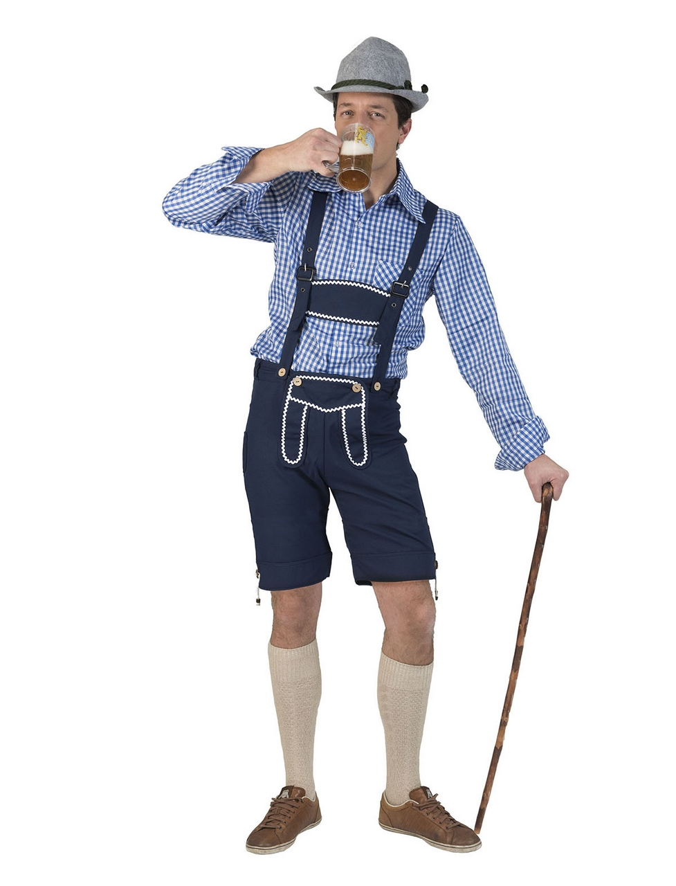 Blue Short Gunther Tirol Lederhosen Herren