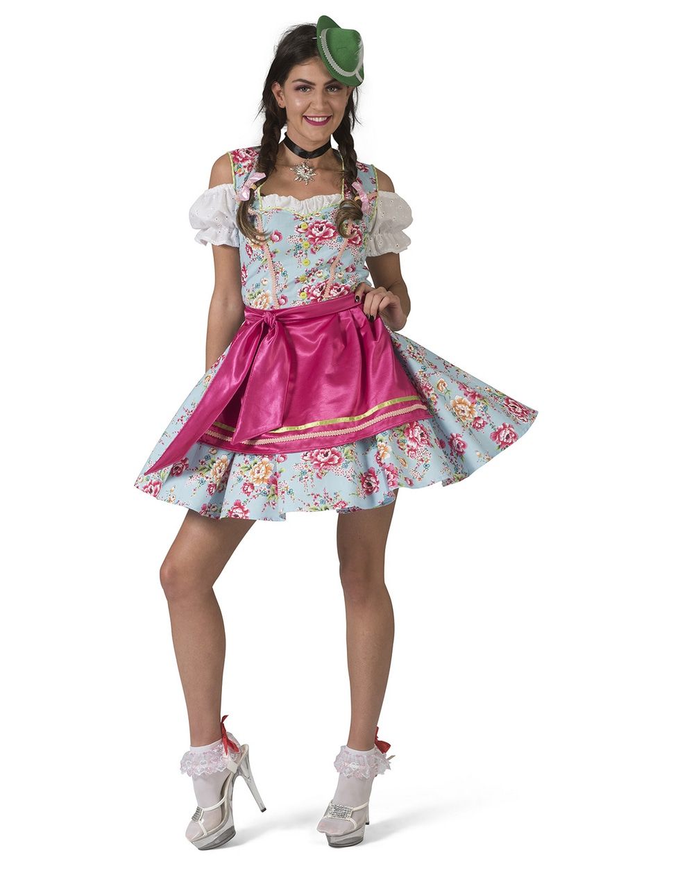 Tyrolischer Dirndl Rosalinde Damenkostüm