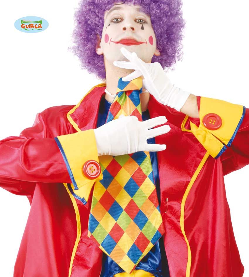 Krocken Breiter Krawatten -Clown 55 Zentimeter