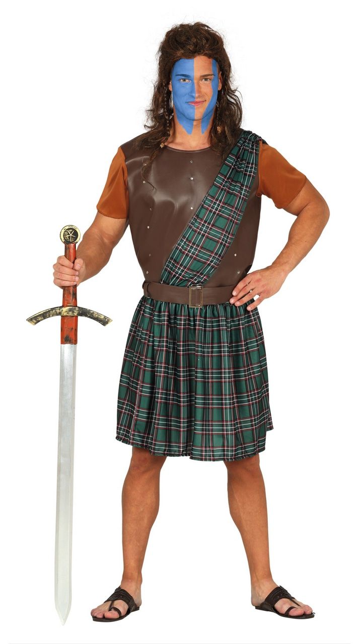 Scottish Warrior Macintosh Herrenkostüm