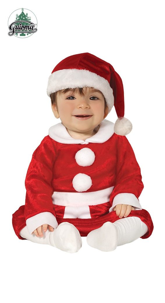 Lustiges Weihnachtsbaby Kostüm für Kinder