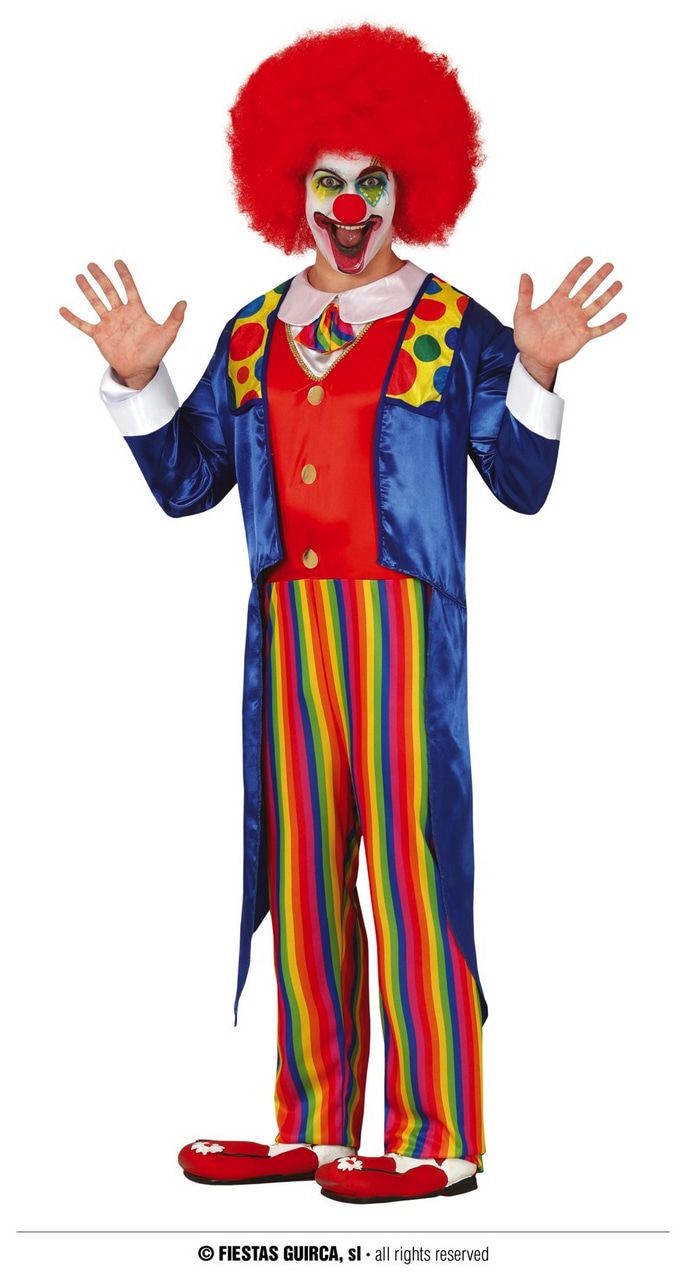 Colory Clown Atmosphäre Hersteller Des Zirkus Herrenkostüm