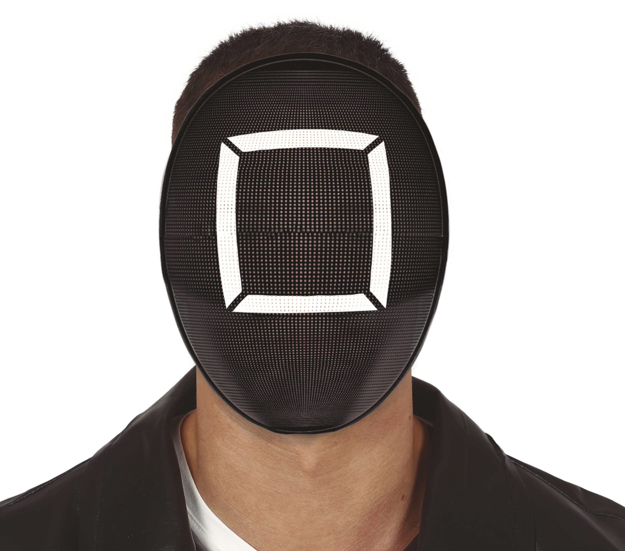 Squid Game Mask Schwarz Square Square Manager