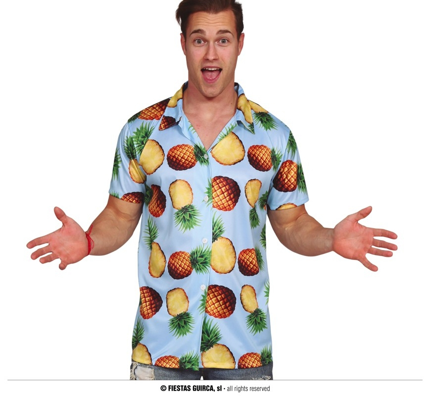 Hawaii Hemd Saftige Ananas Herren