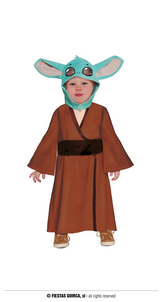 Baby Yoda Nur Aus Dem Ei Kostüm für Kinder