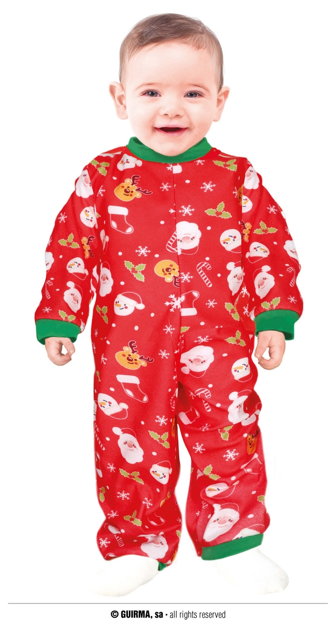 Santa Baby Jolly Jumpsuit Kostüm für Kinder