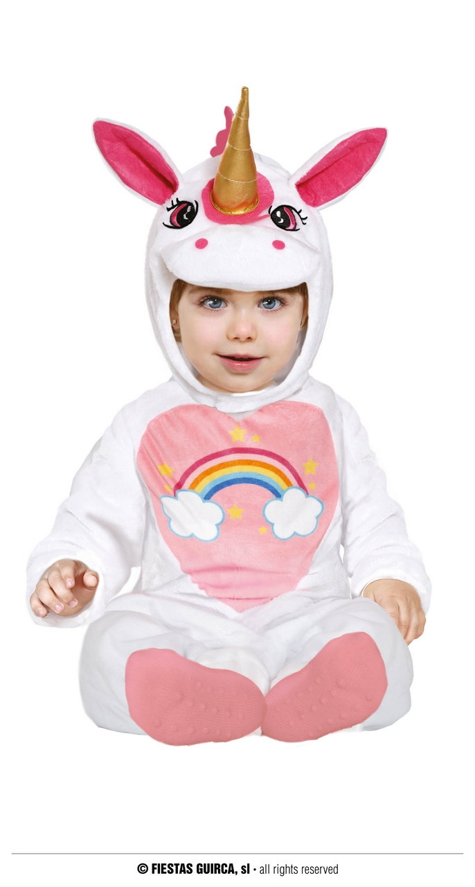 Baby Regenbogen Einhorn Kostüm für Kinder