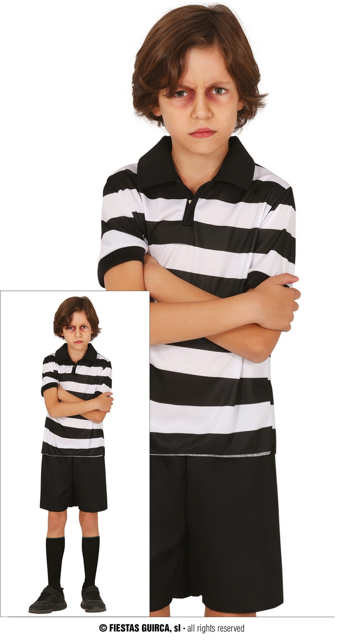 Vervelend Broertje Pugsley Addams Kostüm für Jungen