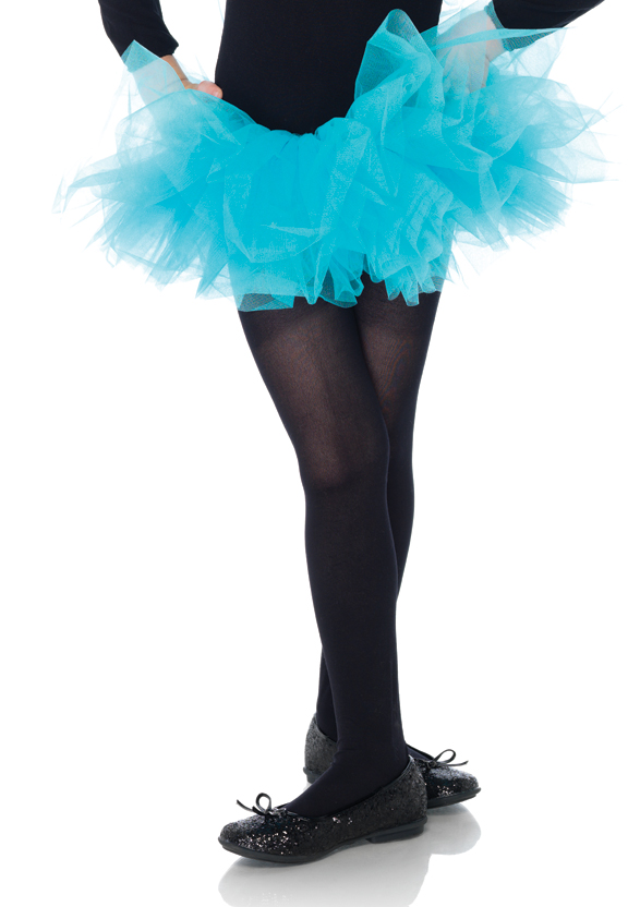 Mädchen Organza Tutu Blau