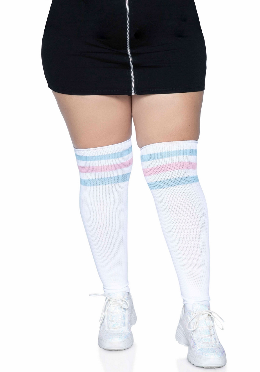 Socken Sport Und Game Blue Pink Plus Size