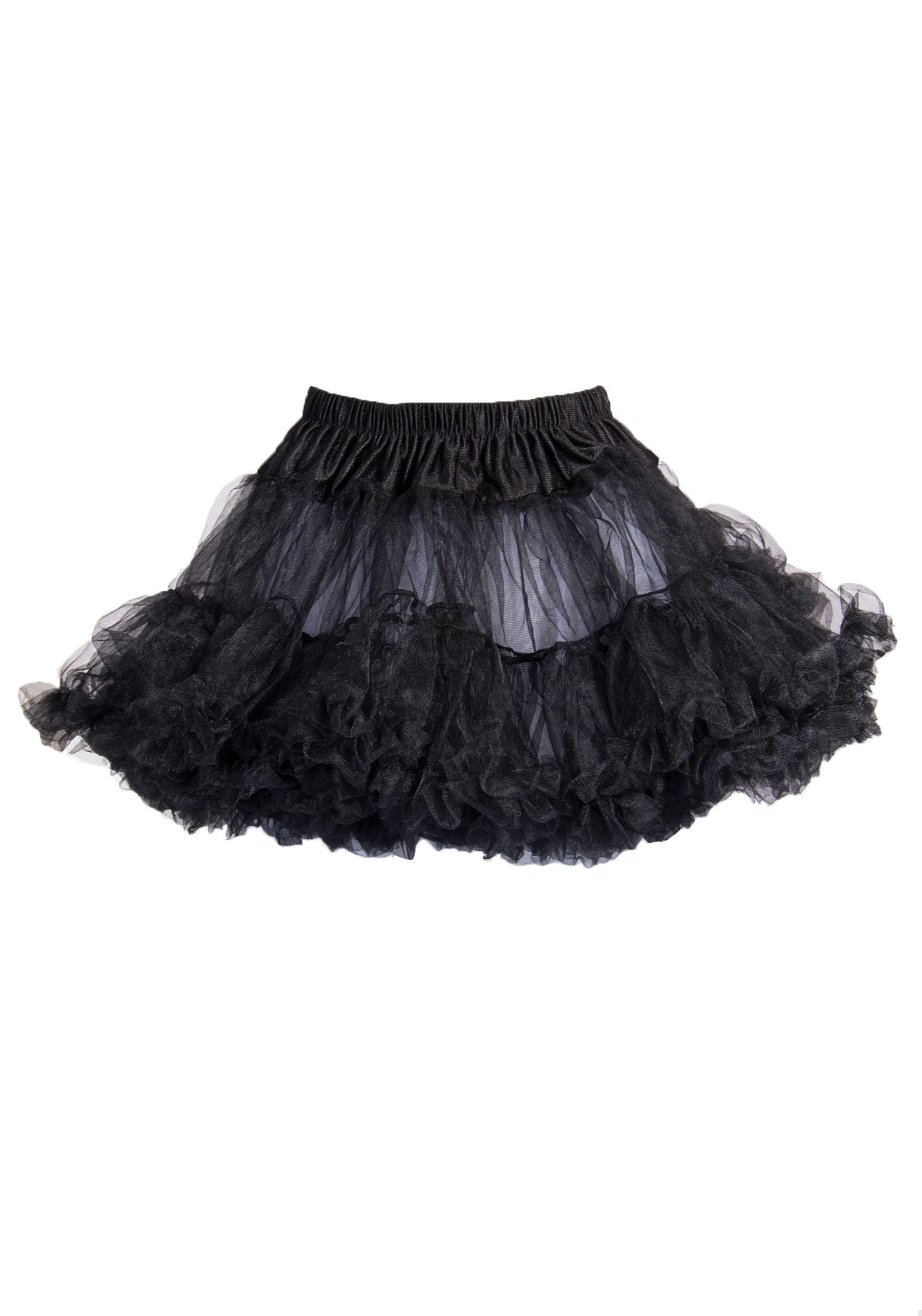 Basic Petticoat Mit Zwei Schwarzschichten