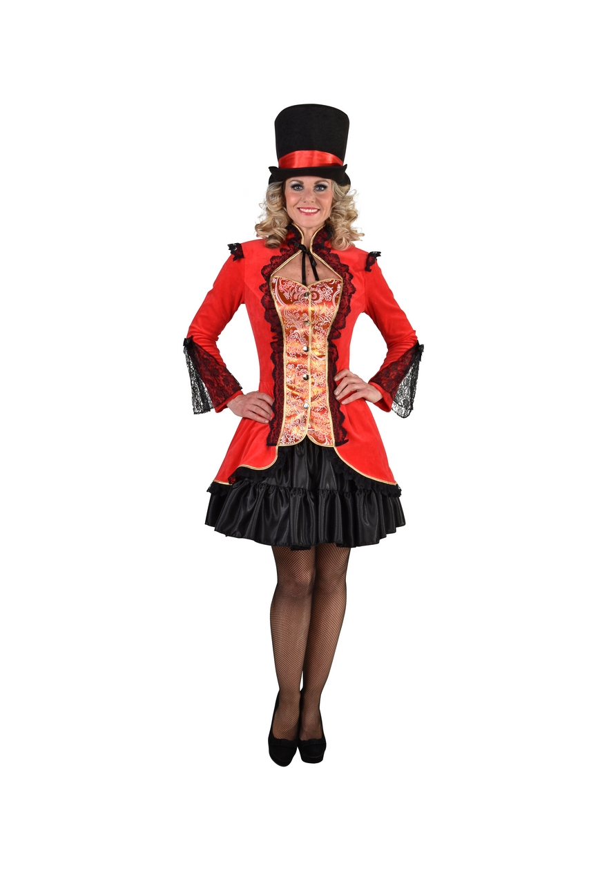 Vergoldete Bourgeoisie Jacke Rot Damen