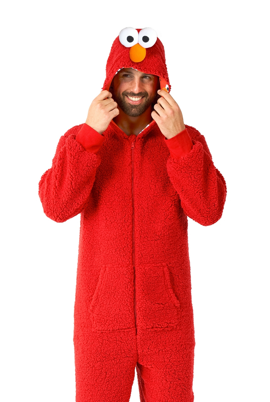 Elmo Der Pelmo Sesamstraßen Strampler Unisex Kostüm