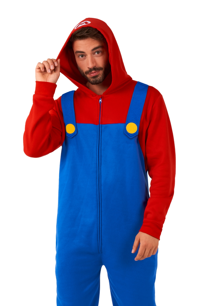 Super Mario Onesie Der Nächsten Stufe Unisex Kostüm