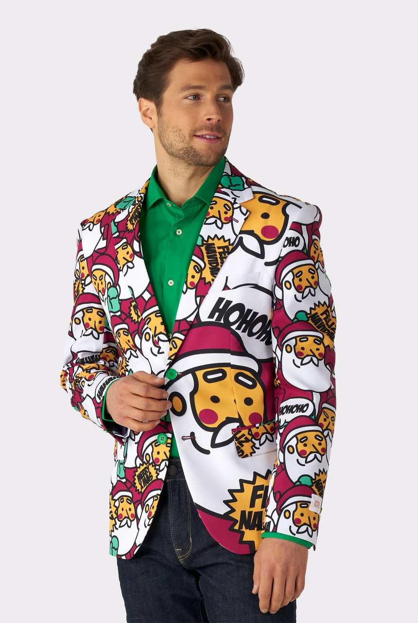 Coole Claus Cartoonjacke Herren