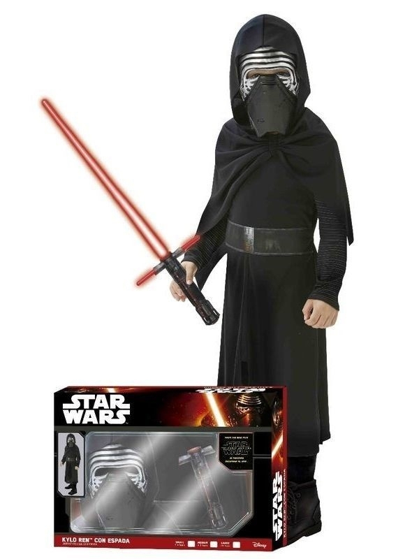 Star Wars Kylo Ren Mit Hellem Schwert, Das Auf Der Dunklen Seite Kämpft Kostüm für Kinder