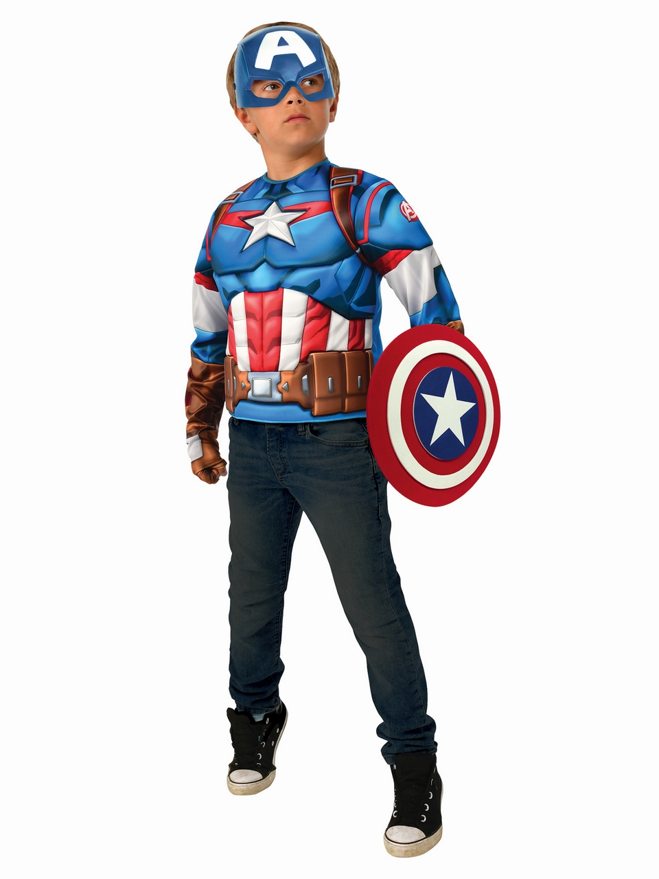 Captain America Größter Nationalheld Kostüm für Kinder