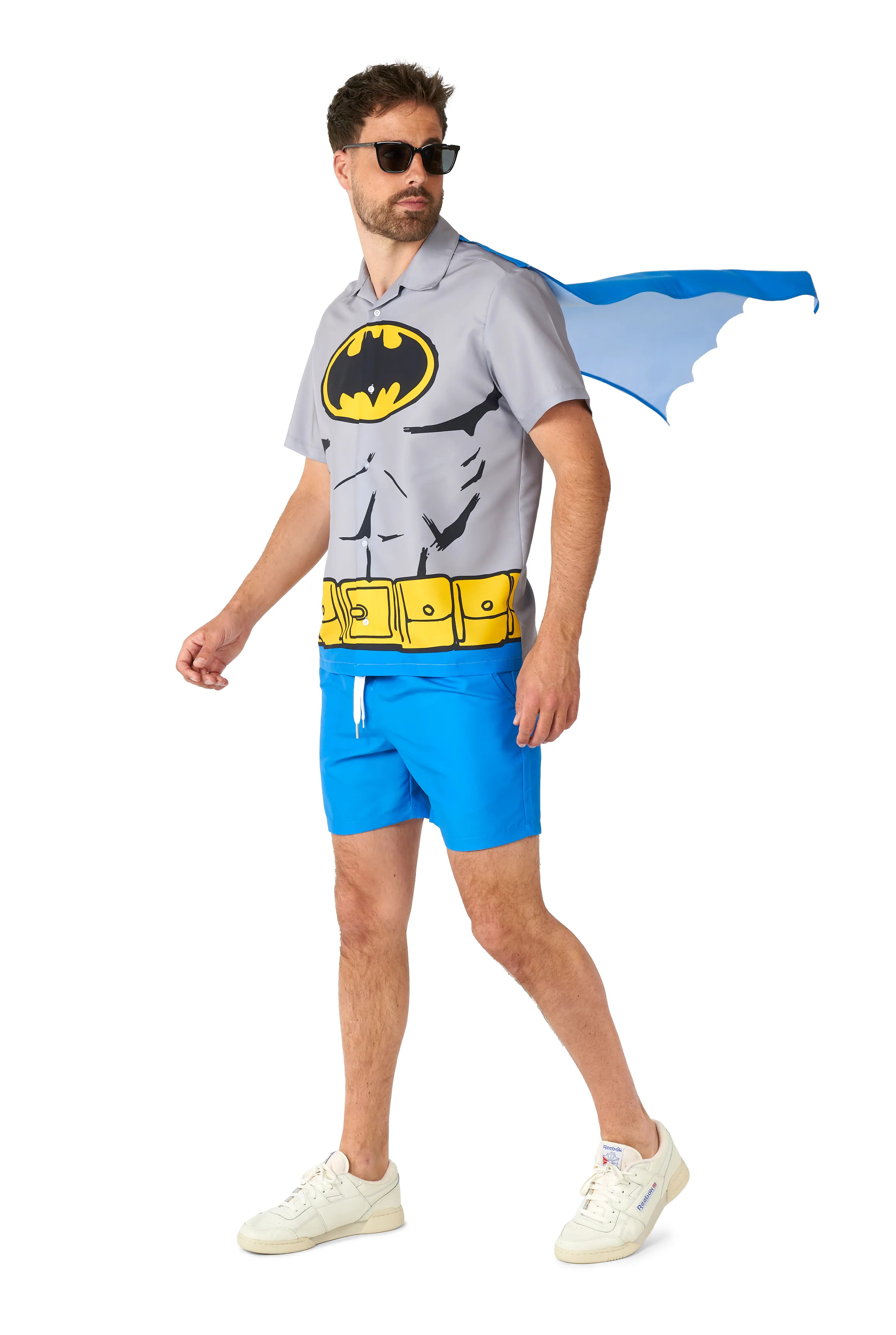 Sommer Batman Superheld Herrenkostüm