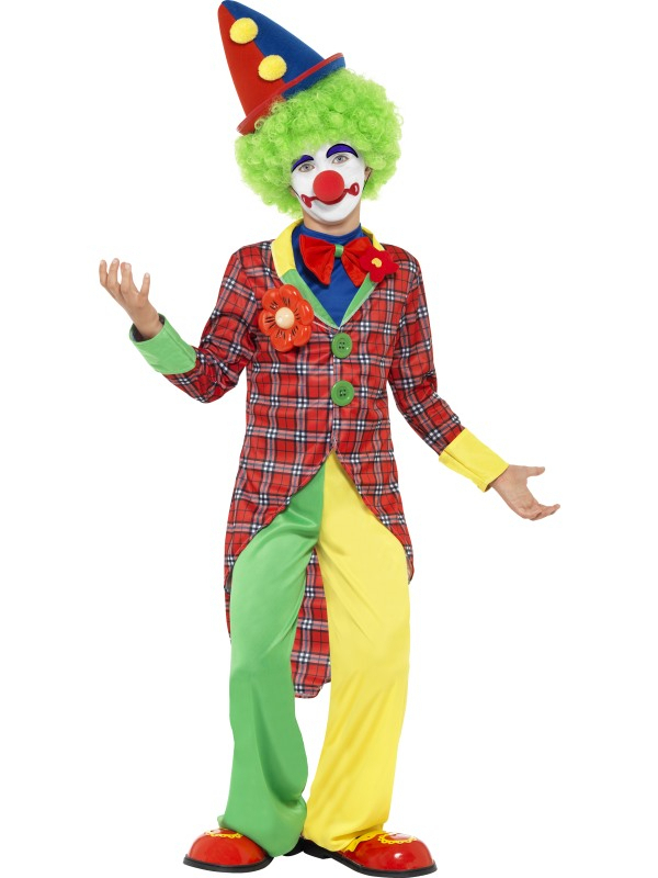 Zirkuszirkus Clown Junge Kostüm für Kinder