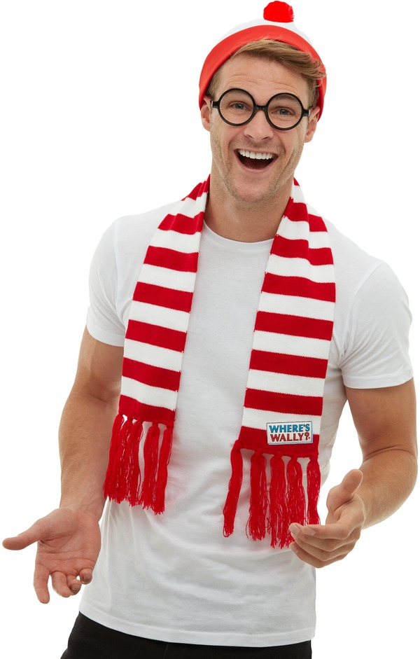 Wo Ist Wally Football Supporter Drei Stück Stück?