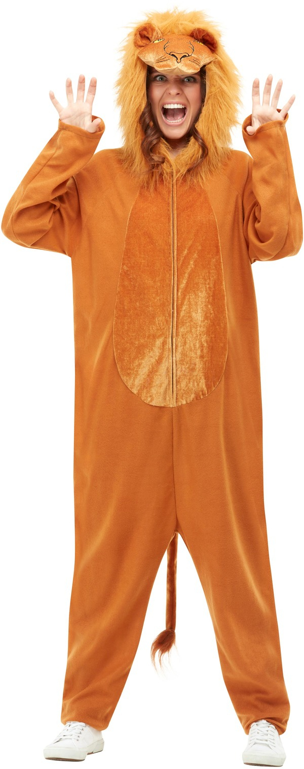 König Der Tiere Oranje Leeuw Jumpsuit Unisex Kostüm