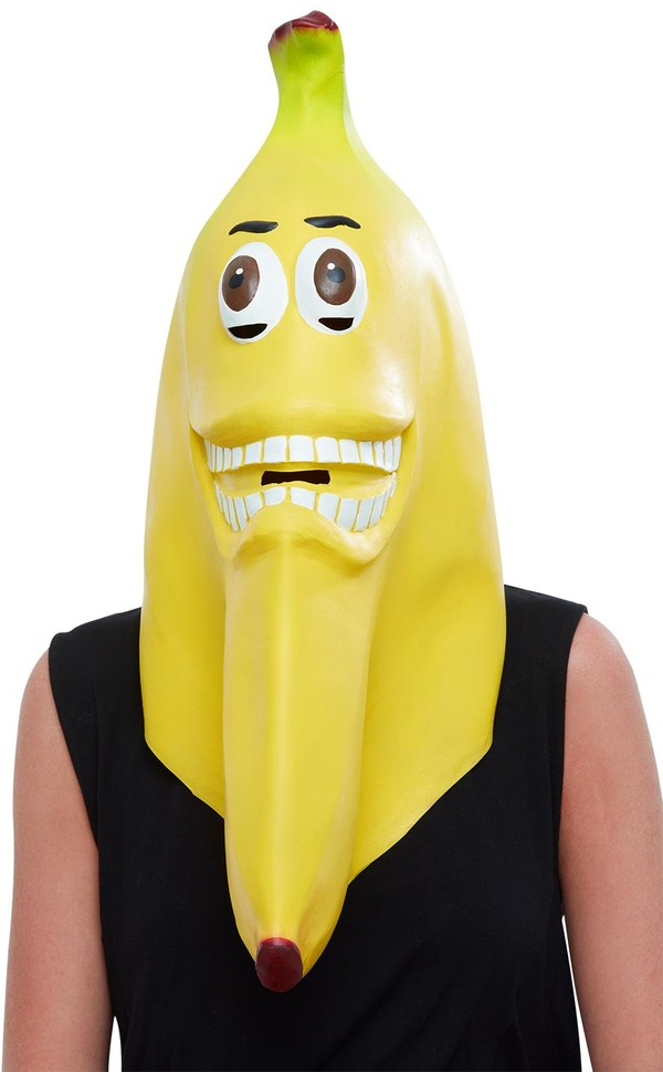 Maskengrinsen Banane