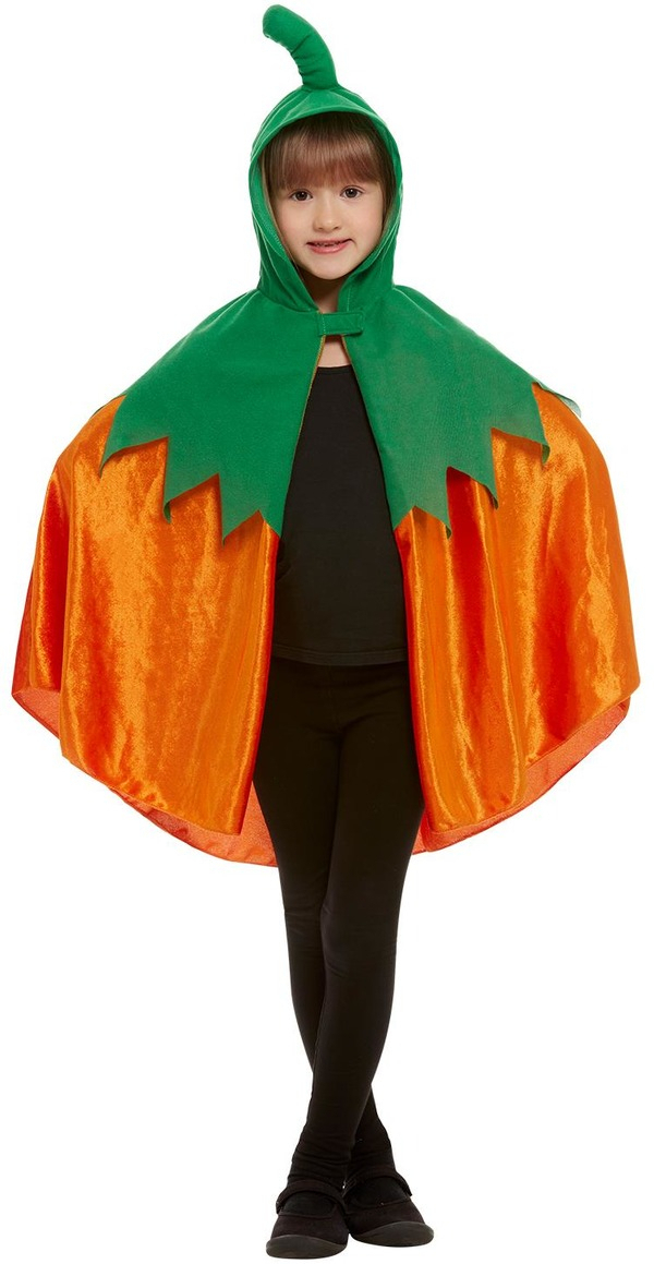 Orange Cape Halloween Kürbis für Kinder