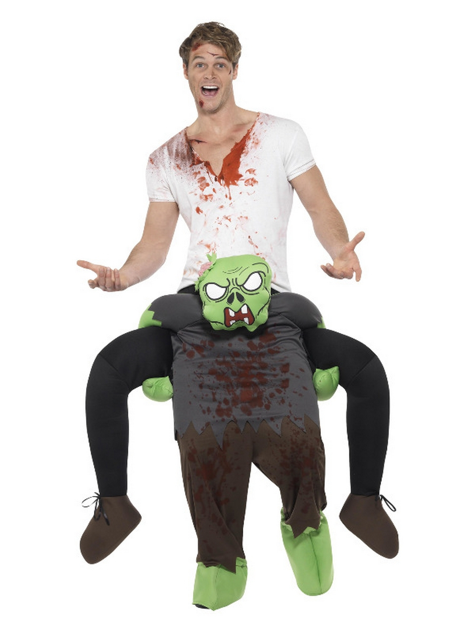 Auf Der Rückseite Eines Chemischen Zombies Unisex Kostüm