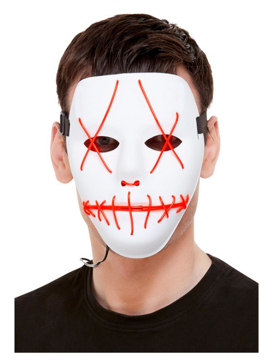 Leuchtende Stichmaske