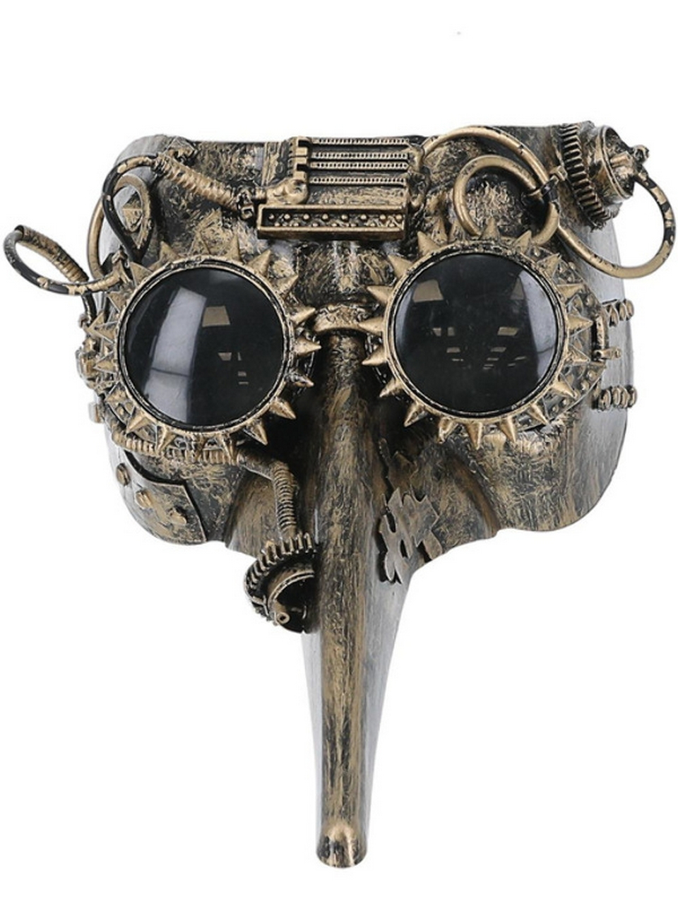 Steampunk Pestdokter -Maske