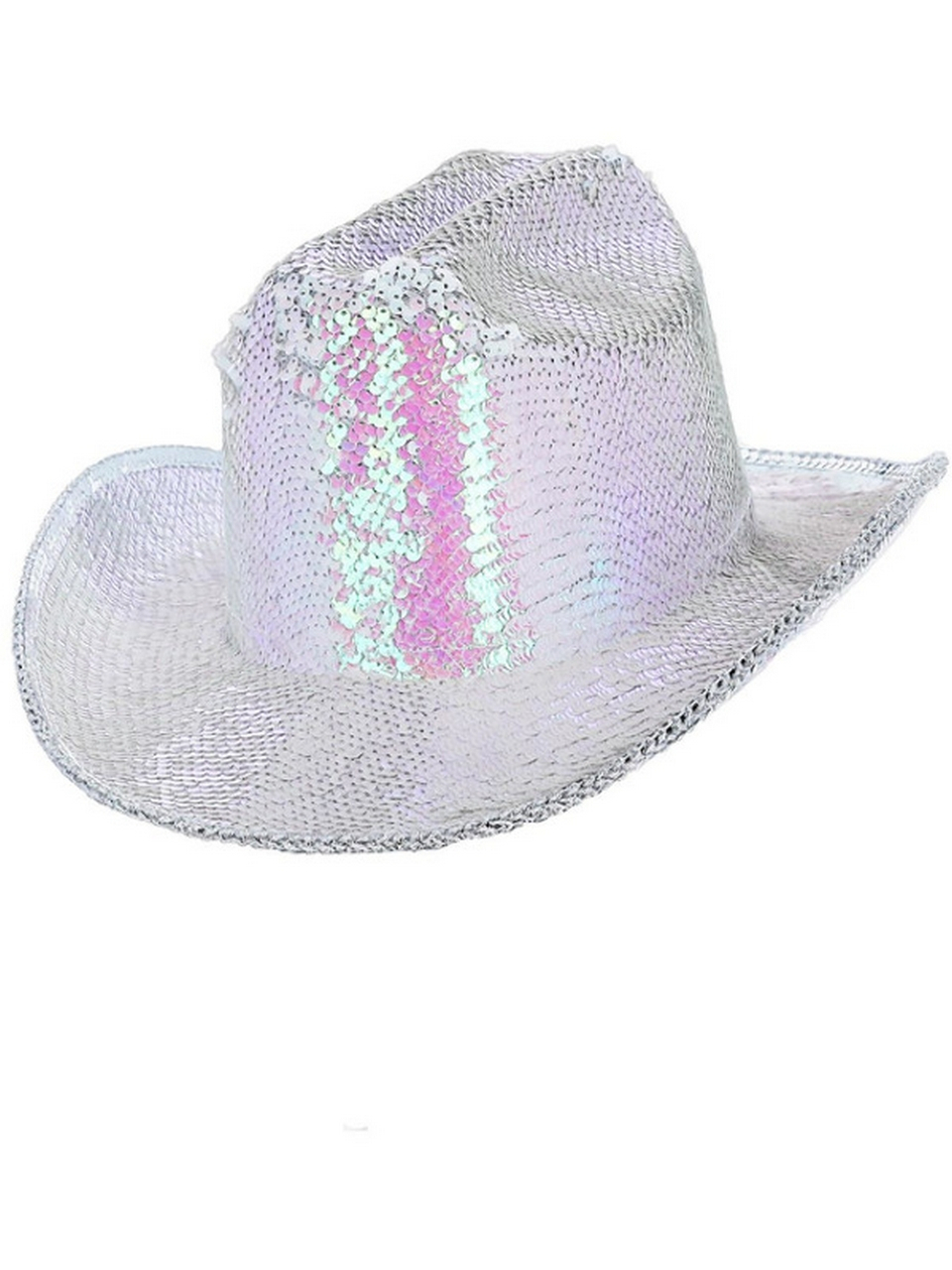 Mutter -Of -Pearl -Pailletten Hat Cowboy