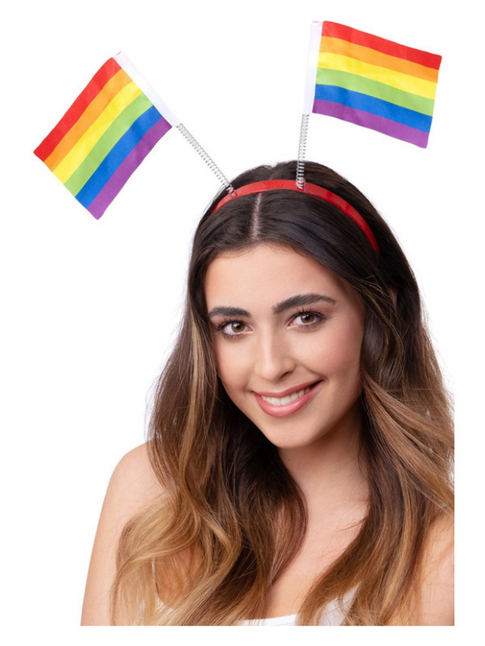 Pride Stripes Regenbogen Bopper Hair Band