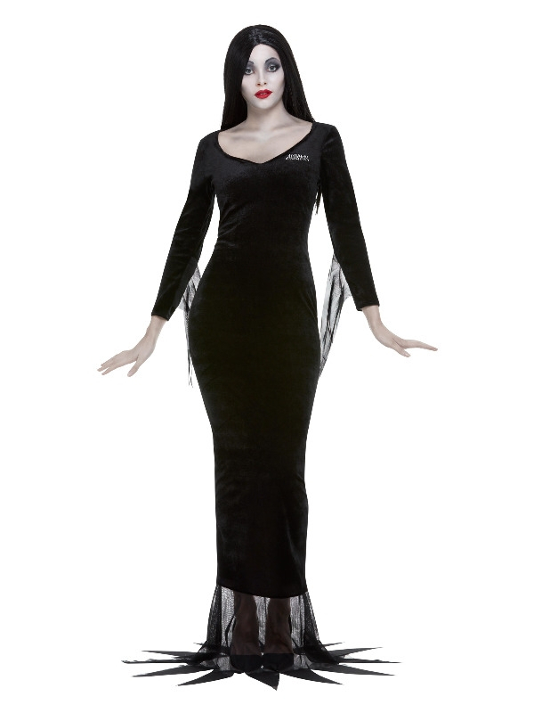 Addams Familie Morticia Damenkostüm