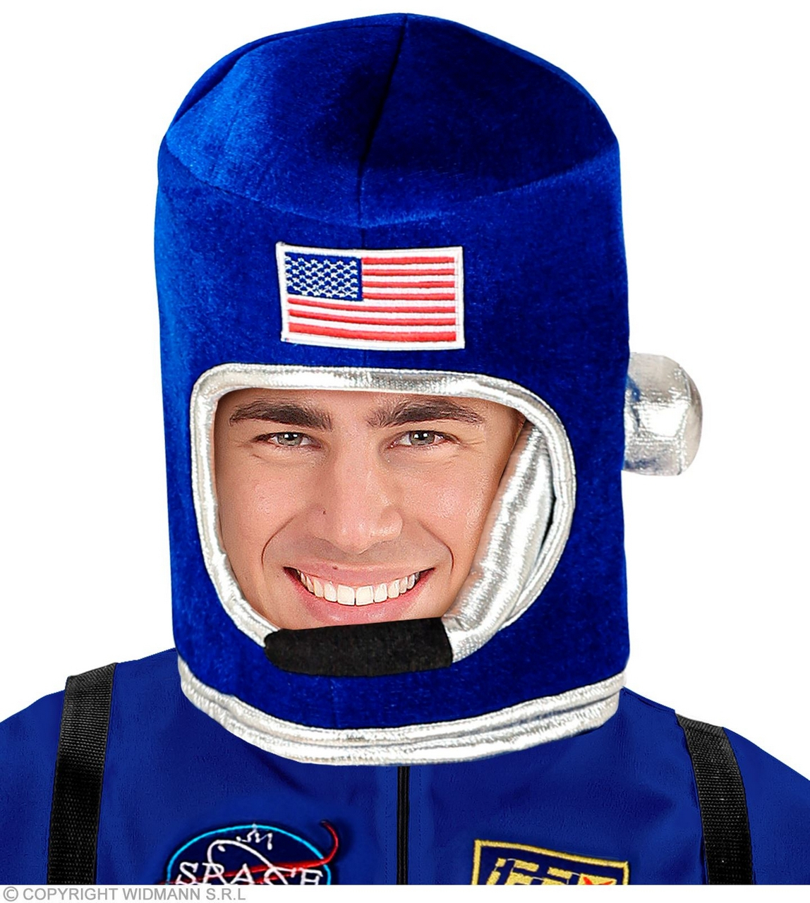 Alex USA Astronaut Helm Blau