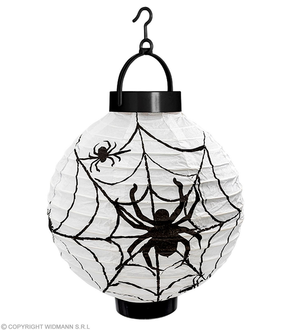 Lampionschwarze Witwe Mit Beleuchtung, 20 Zentimeter