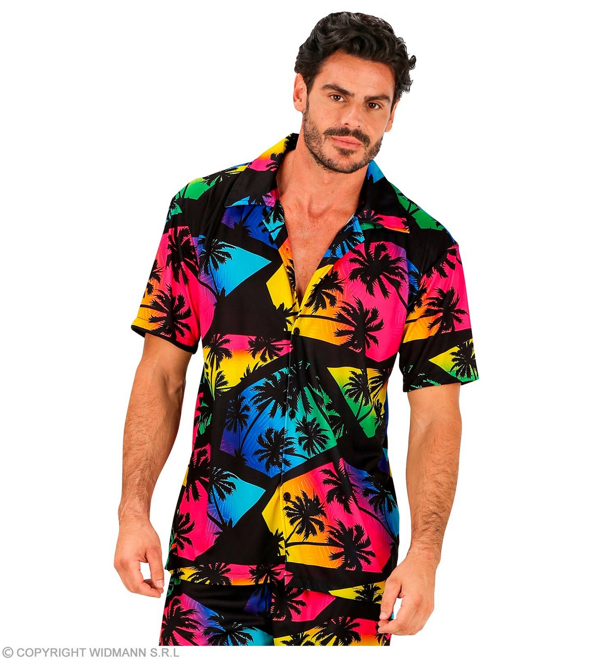 Sommer Sonnenuntergang Palmtree Shirt Herren